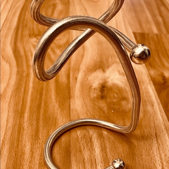 1 of a kind Flexible Sterling Silver Collar. - Picture 6 of 7